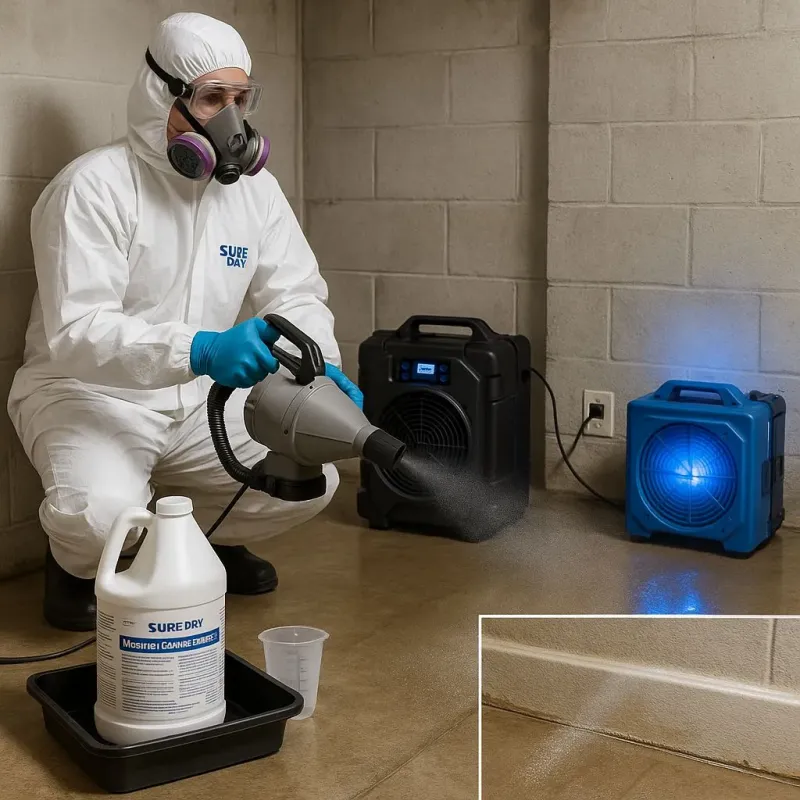 Sanitization and Odor Removal process in Estancias de Florida, PR
